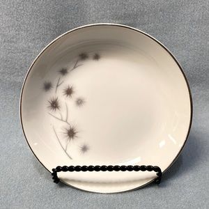 2-Creative Starburst Platinum Fine China Fruit-Dessert-Sauce Bowls 1014